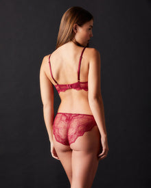 Anais Plunge Bra - Garnet