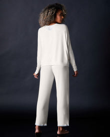 Emma Lounge Pant - Heather Gardenia
