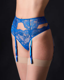 Anais Suspender Belt - Lapis