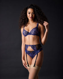 Chloe Suspender Belt - Royale