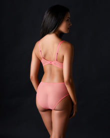 Romy Scoop Bralette - Hibiscus