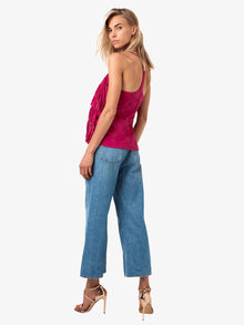JONI SUEDE FRINGE CAMI