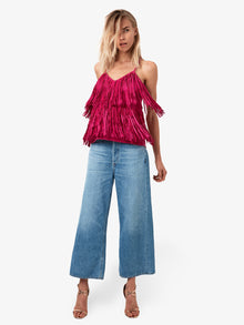 JONI SUEDE FRINGE CAMI