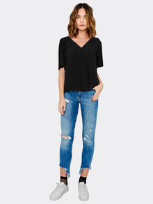 ISABEL SUEDE TEE