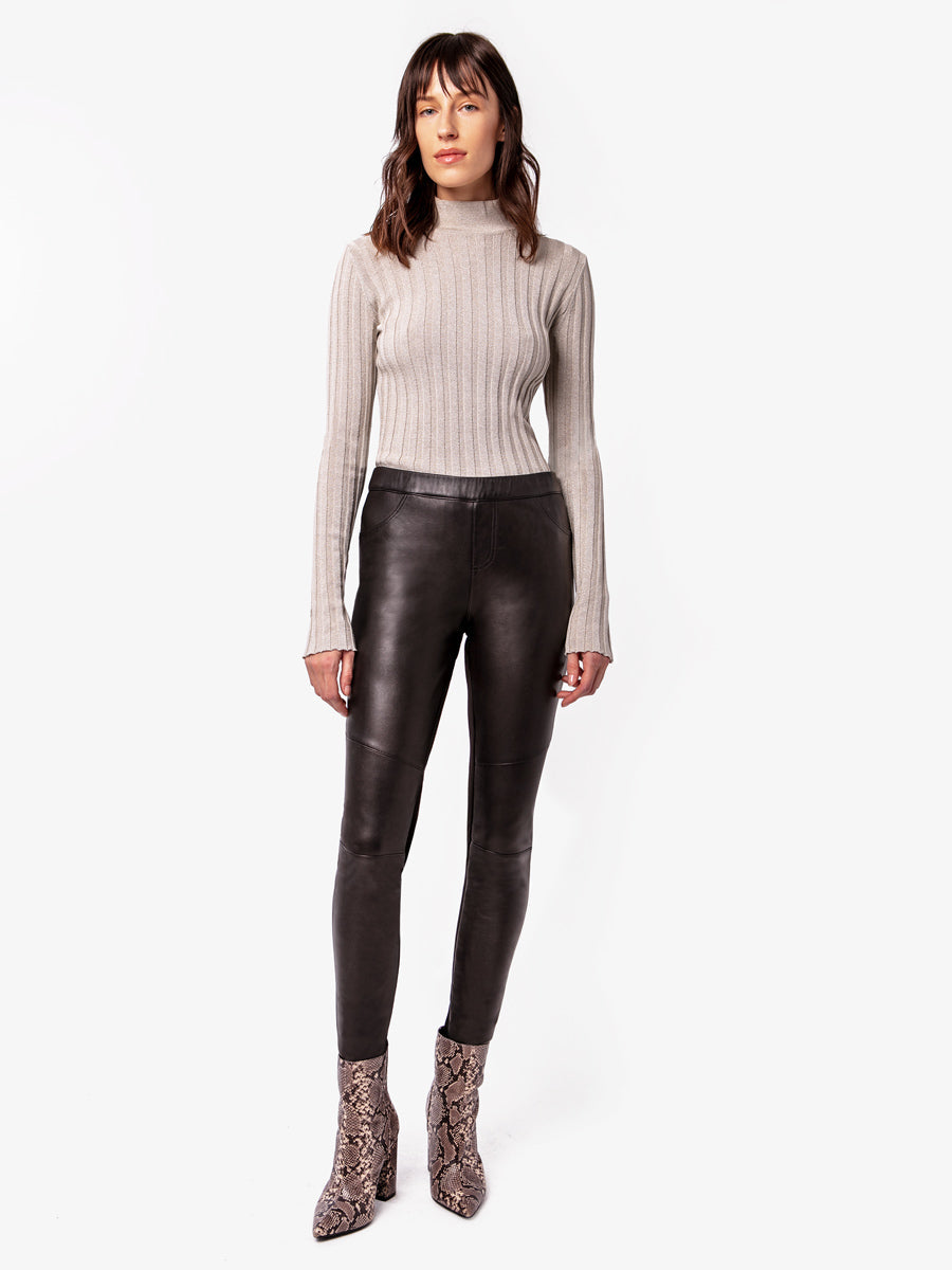 KIKI LEATHER LEGGINGS