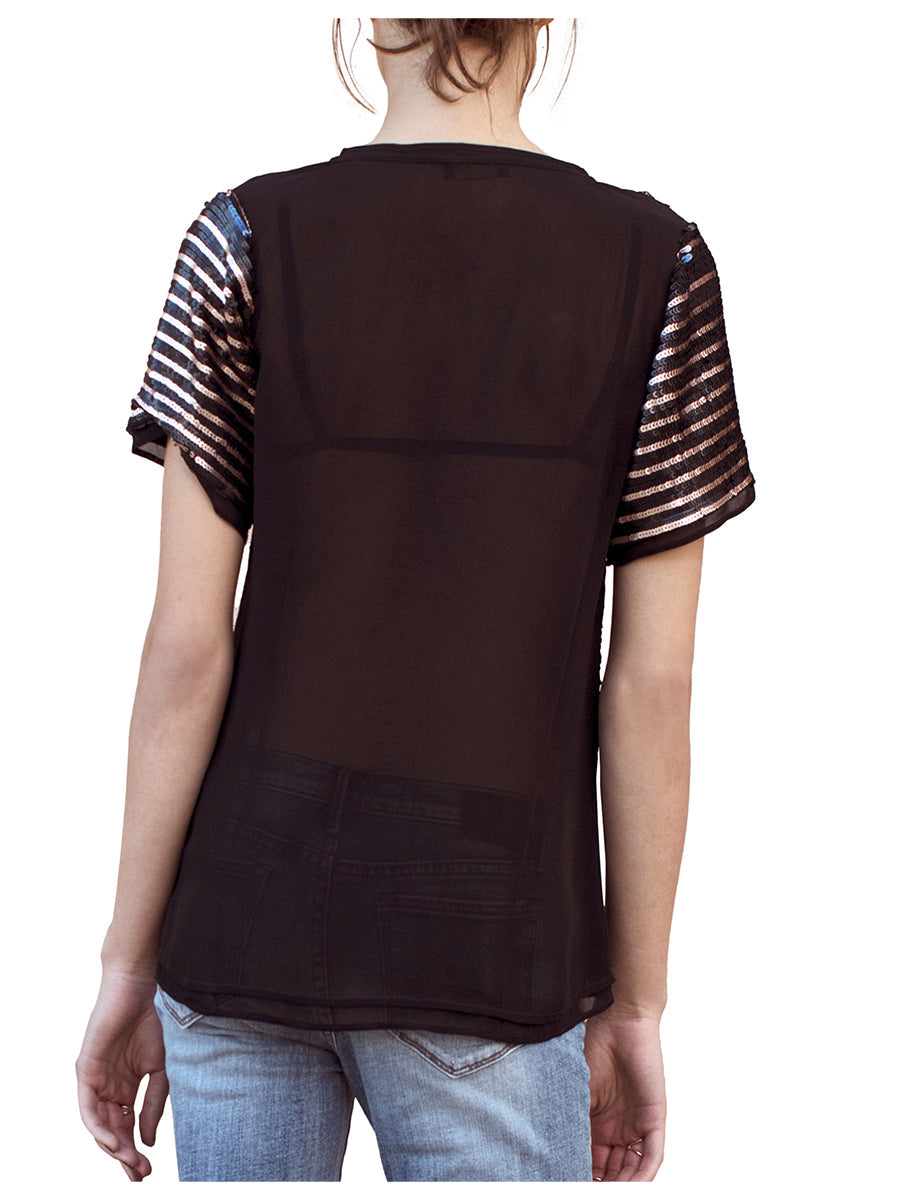 IMOGEN SEQUIN TEE