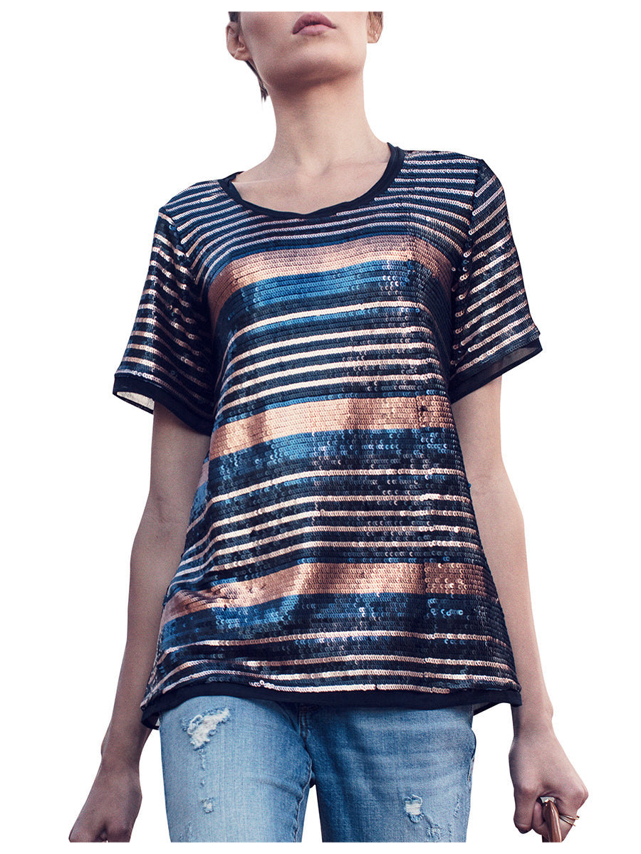 IMOGEN SEQUIN TEE