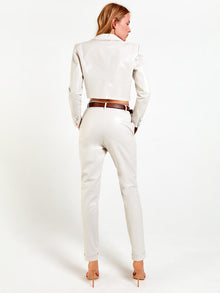 DENISE RECYCLED LEATHER TROUSER