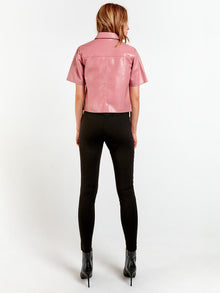MOJAVE RECYCLED LEATHER TOP