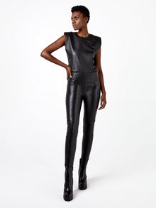 BLAZE RECYCLED LEATHER TEE