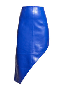 FALLON RECYCLED LEATHER SKIRT