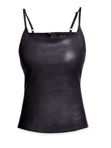MEMPHIS STRETCH LEATHER TANK