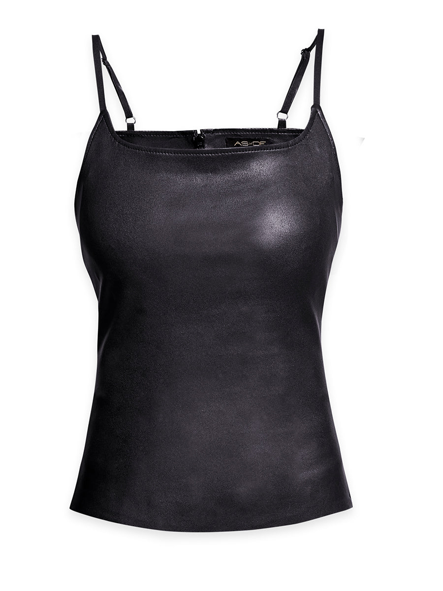 MEMPHIS STRETCH LEATHER TANK
