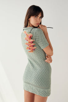 Eva Polo Dress - Sage