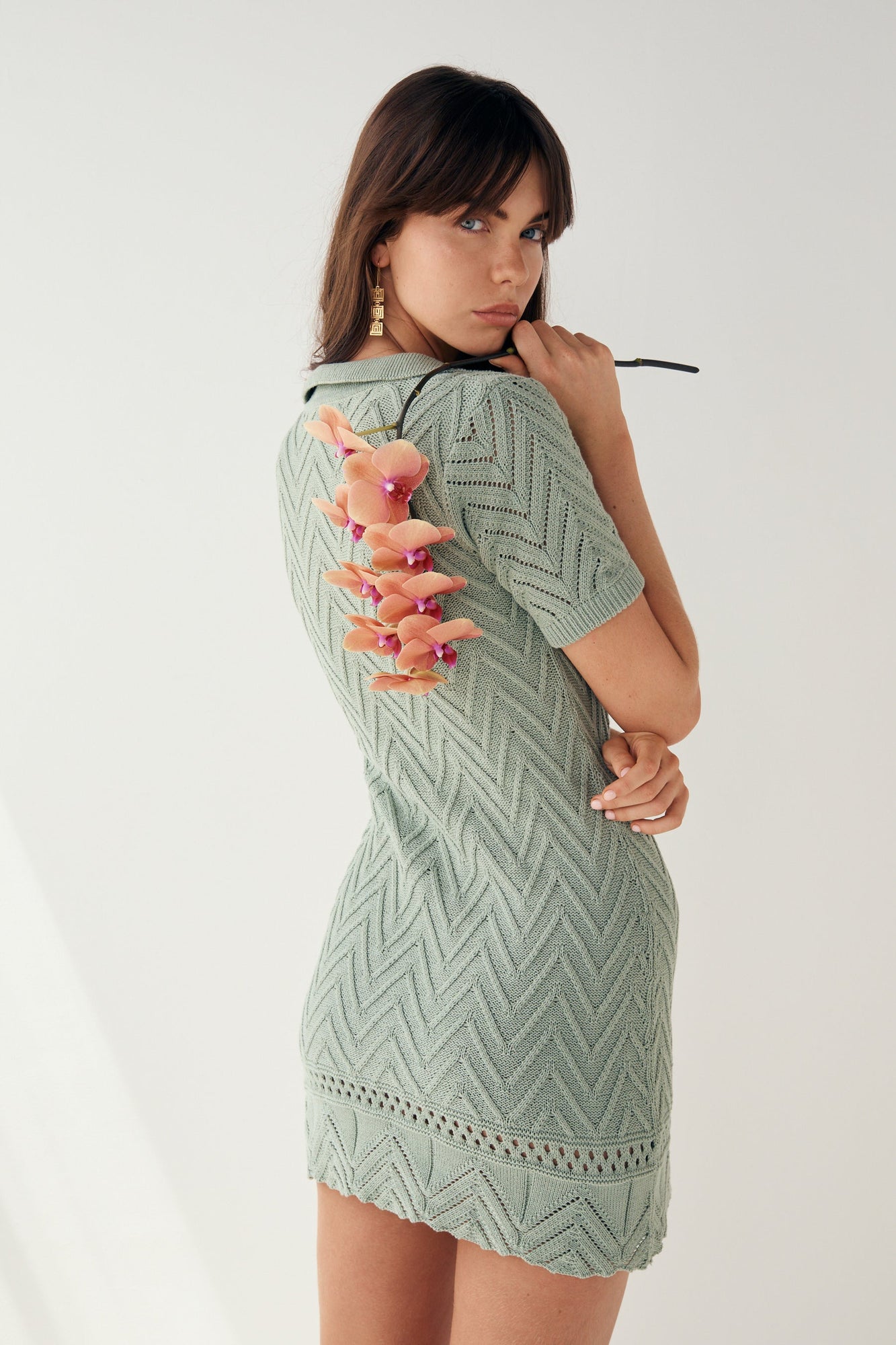 Eva Polo Dress - Sage