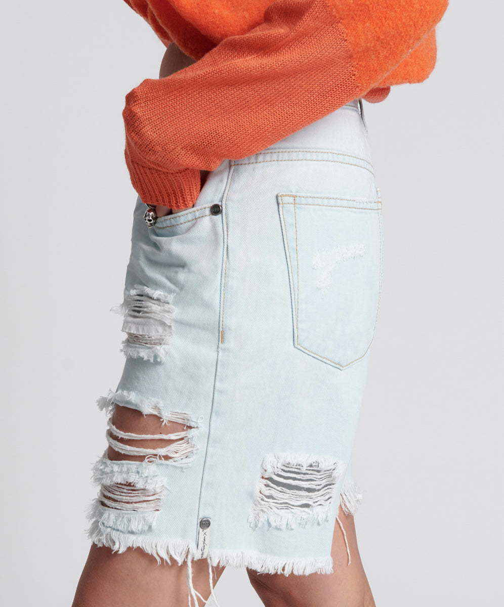 Le Surf Jackson Mid Waist Wide Leg Shorts