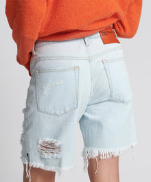 Le Surf Jackson Mid Waist Wide Leg Shorts