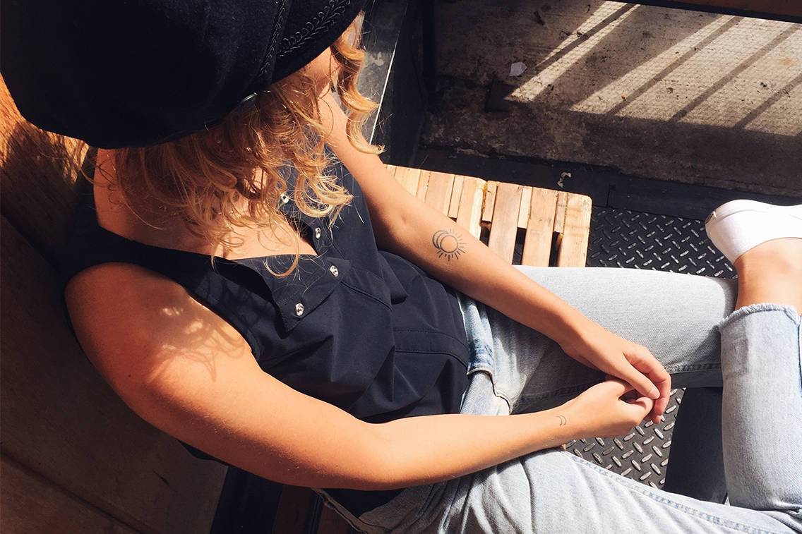 In Line Tank | Navy