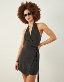 Clubhouse Wrap Top | Black