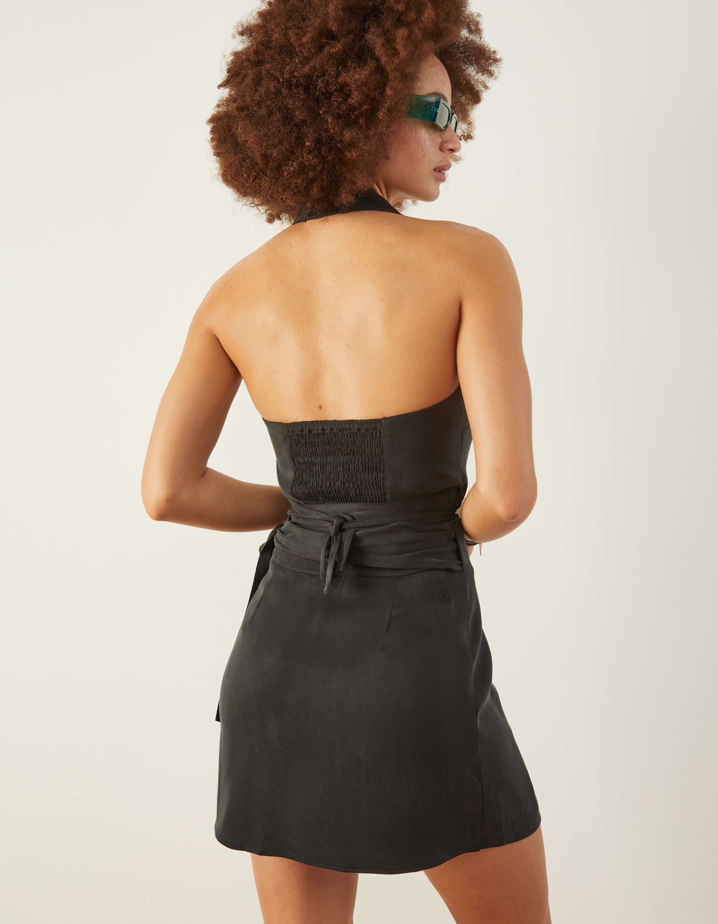 Clubhouse Wrap Top | Black