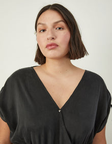 Cool Intentions Playsuit | Black