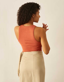 Dare To Layer Tank | Terracotta
