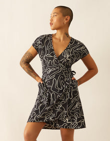 Super Cool Wrap Dress | Shadow x Coconut