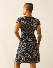 Super Cool Wrap Dress | Shadow x Coconut