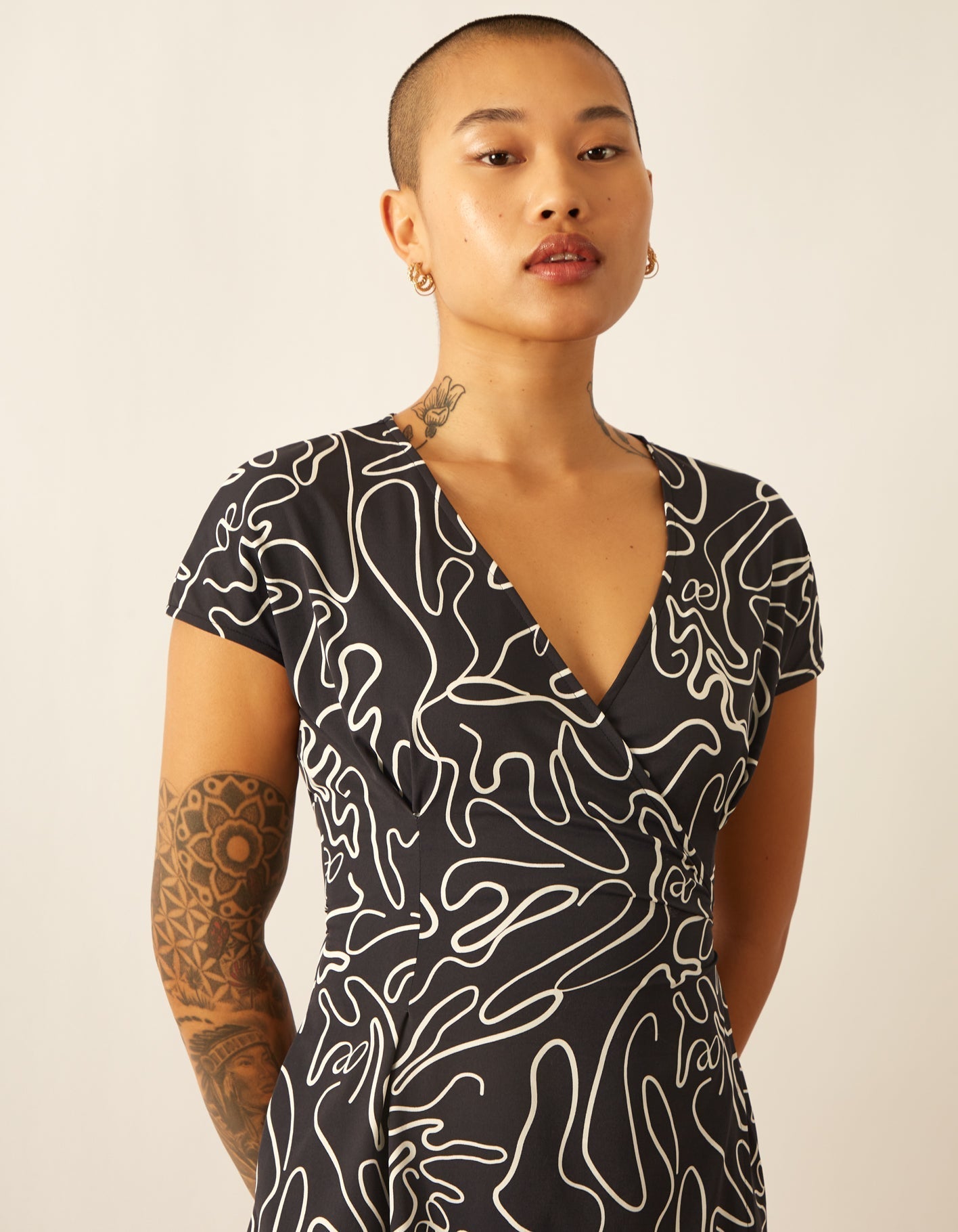 Super Cool Wrap Dress | Shadow x Coconut