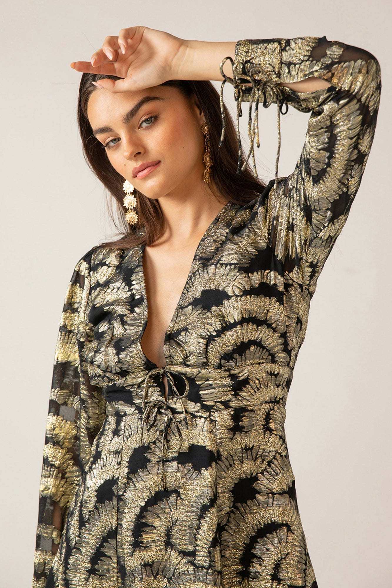 Erin Mini Dress - Anthracite