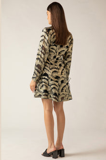 Erin Mini Dress - Anthracite