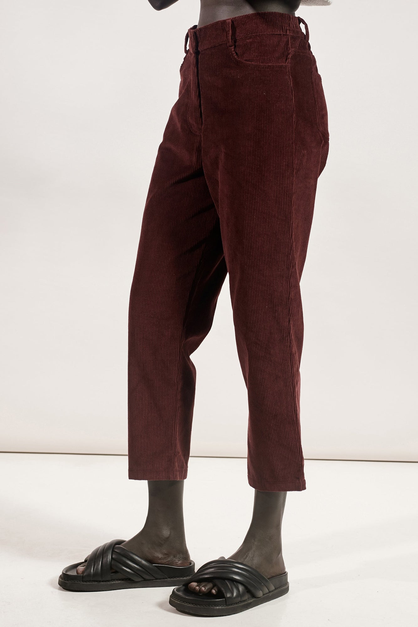 August Pant - Maroon Red