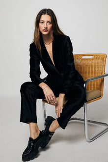 Zola Cropped Pant - Black Beauty
