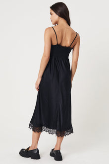 Eudora Midi Dress - Black