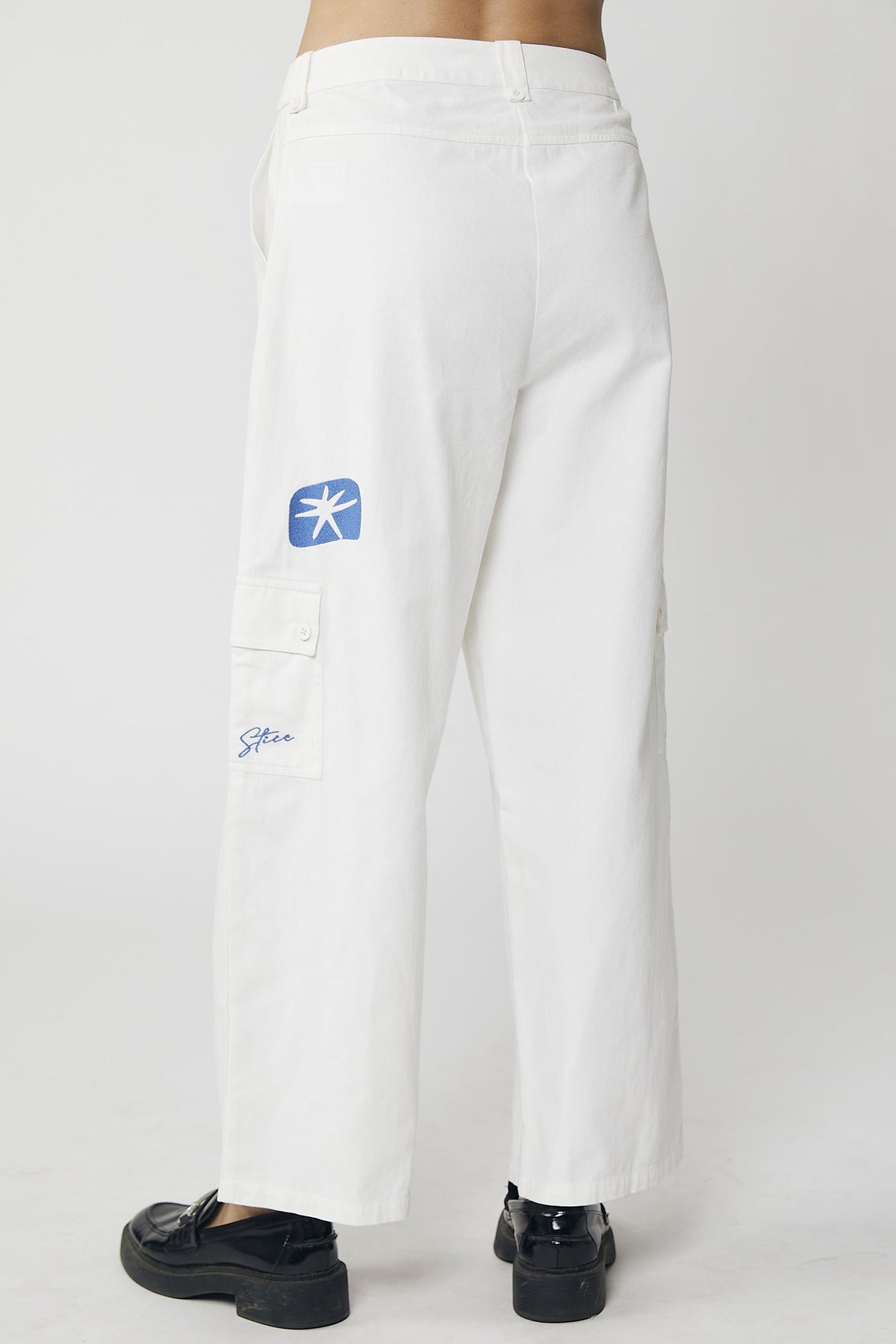 Dakota Cargo Pants - Blue Embro