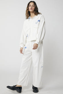 Dakota Cargo Pants - Blue Embro