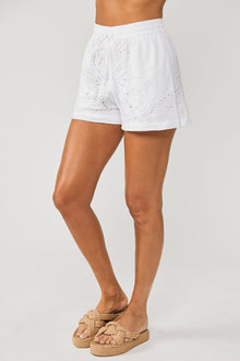 Thea - Broderie Anglaise Short - Broderie Anglaise