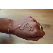 Burst Solid Gold Charm | Yellow