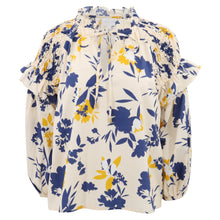 Noelle Blouse - Inkblot Ivory