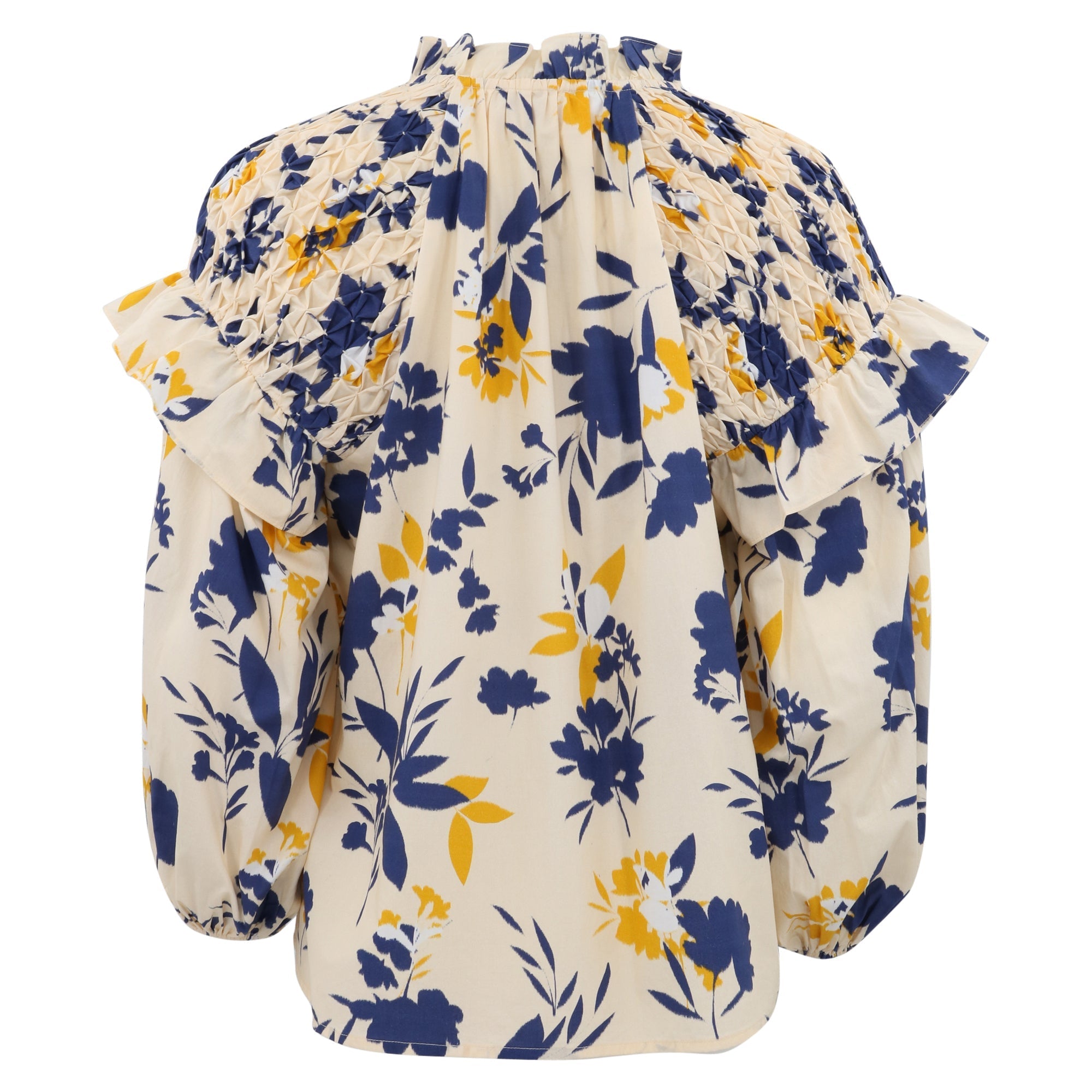 Noelle Blouse - Inkblot Ivory
