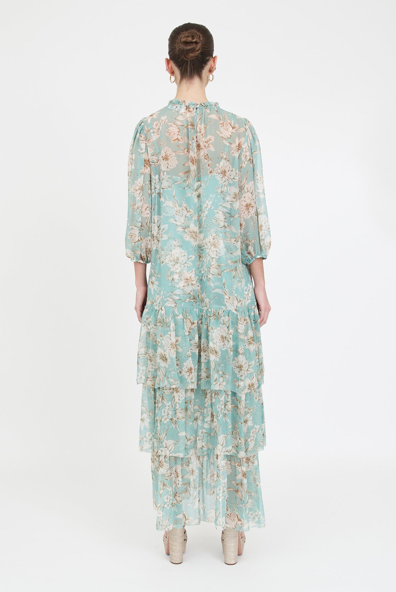 Sara Dress - Turquoise Magnolia