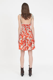 Aurelia Dress - Red Magnolia
