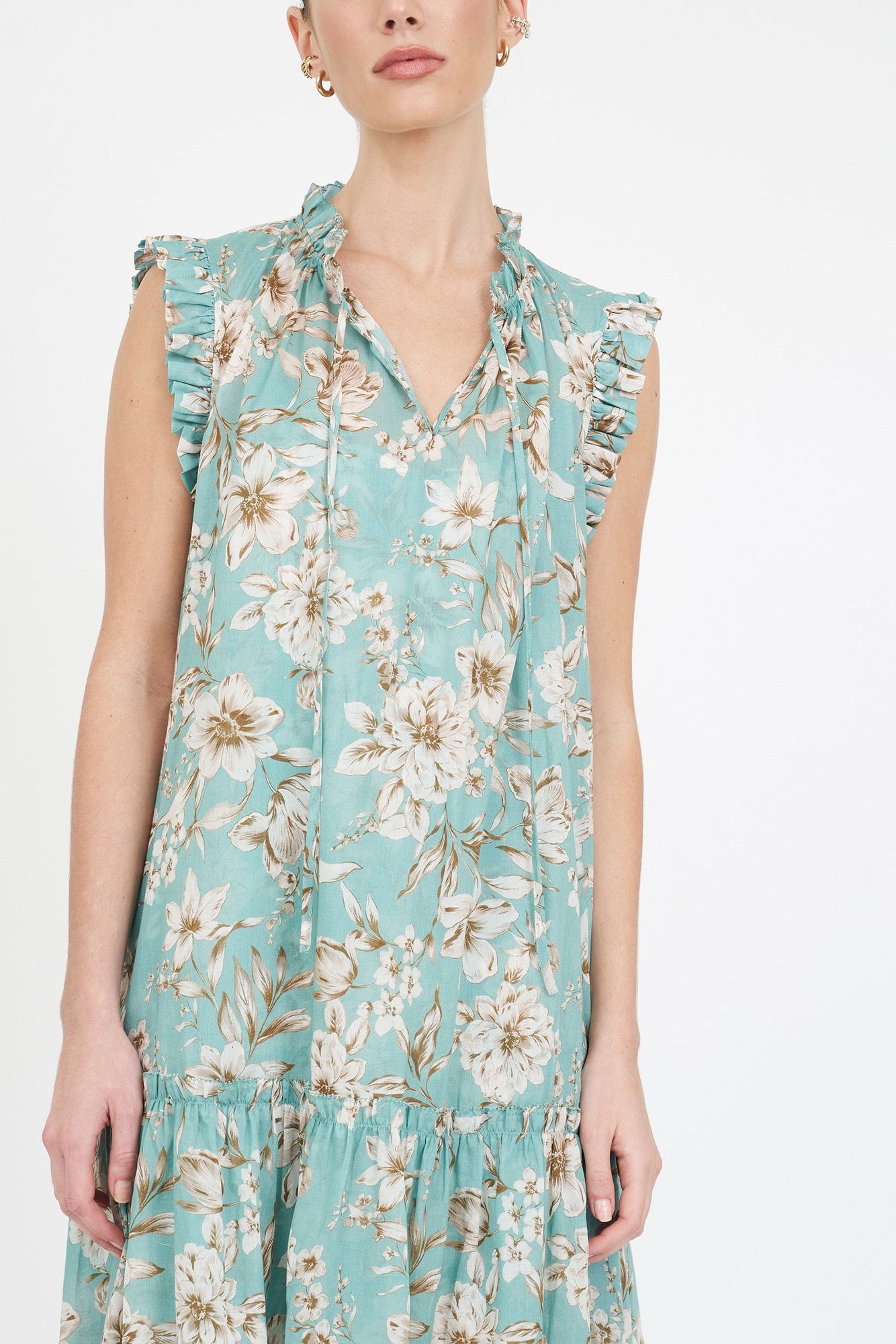 Willow Dress - Turquoise Magnolia