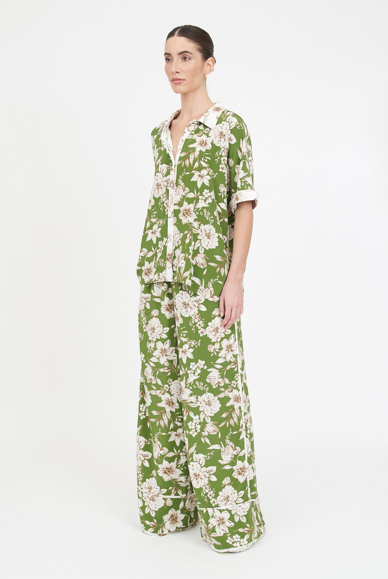James Top - Green Magnolia