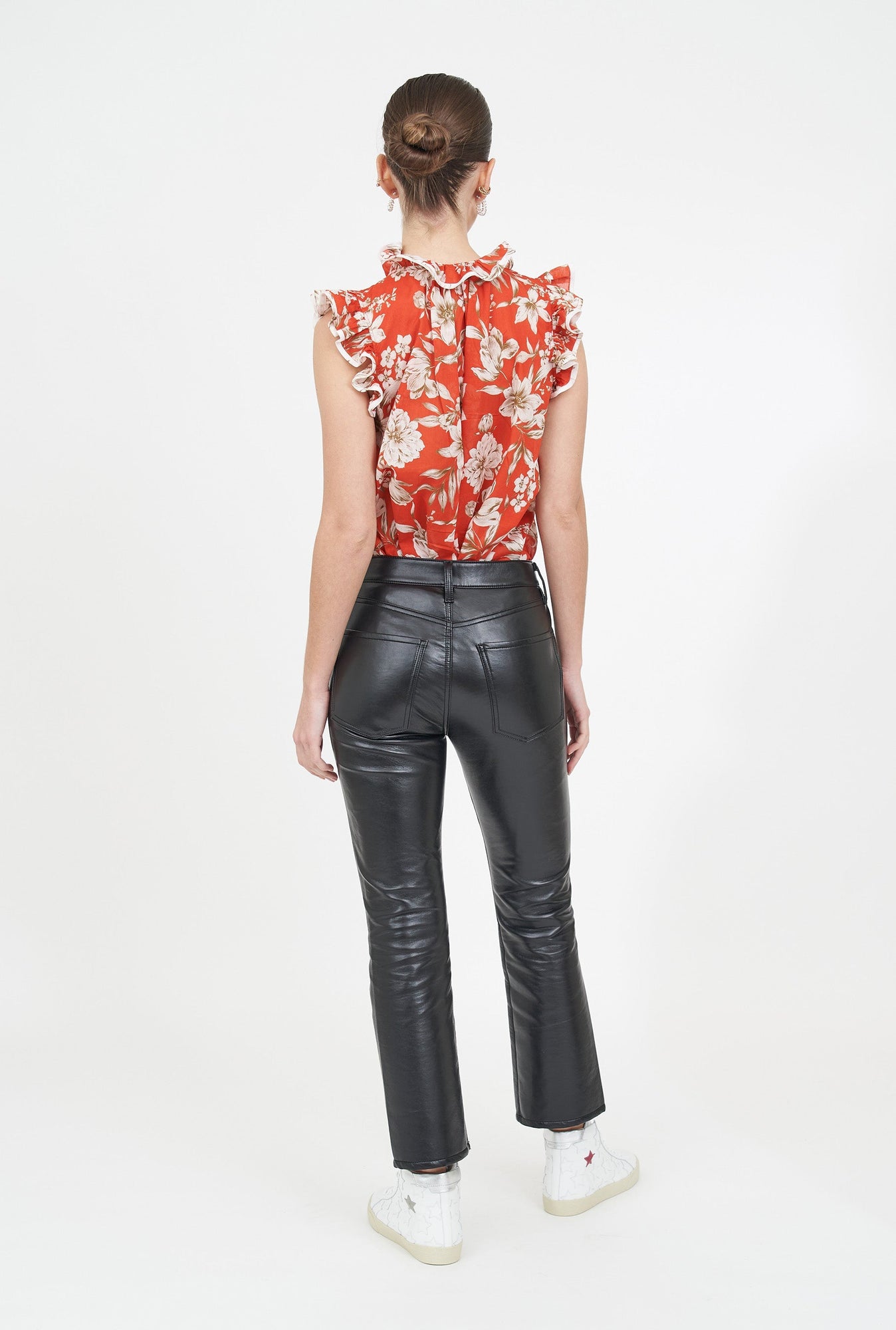 Nadya Top - Red Magnolia