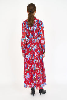 Karie Dress - Crimson Fleur