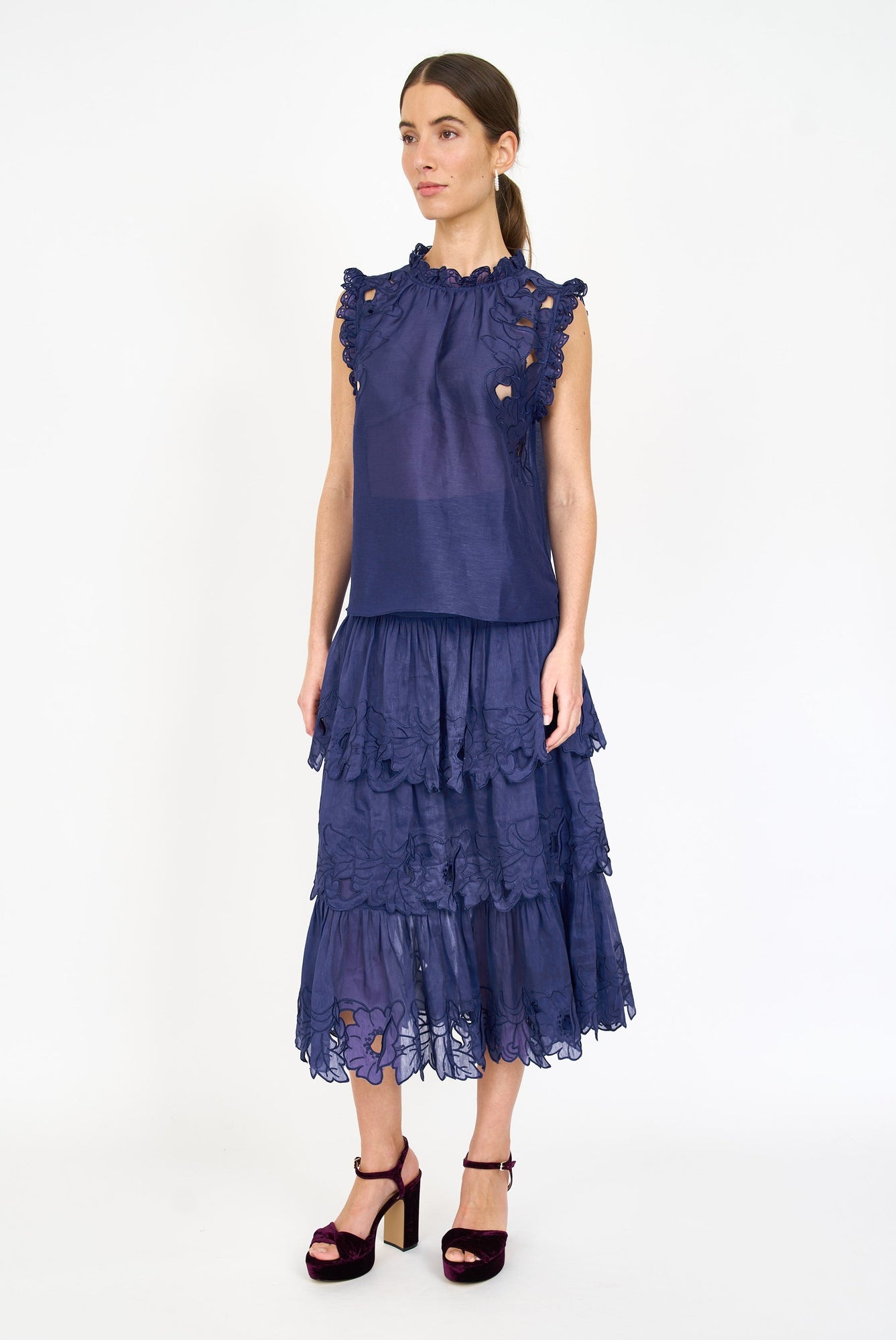Nora Top - Royal Blue
