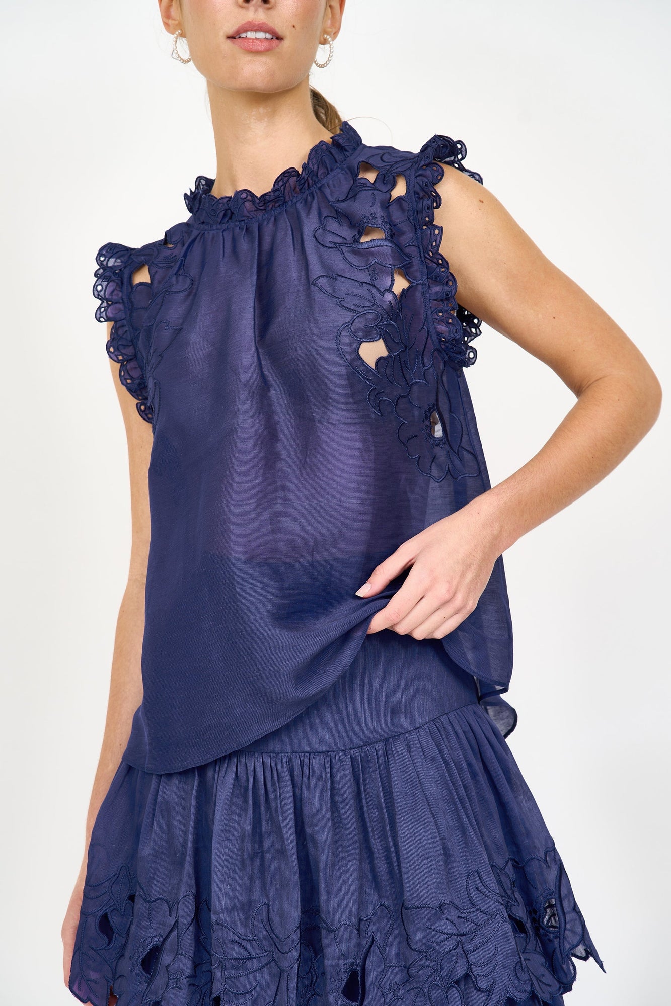 Nora Top - Royal Blue