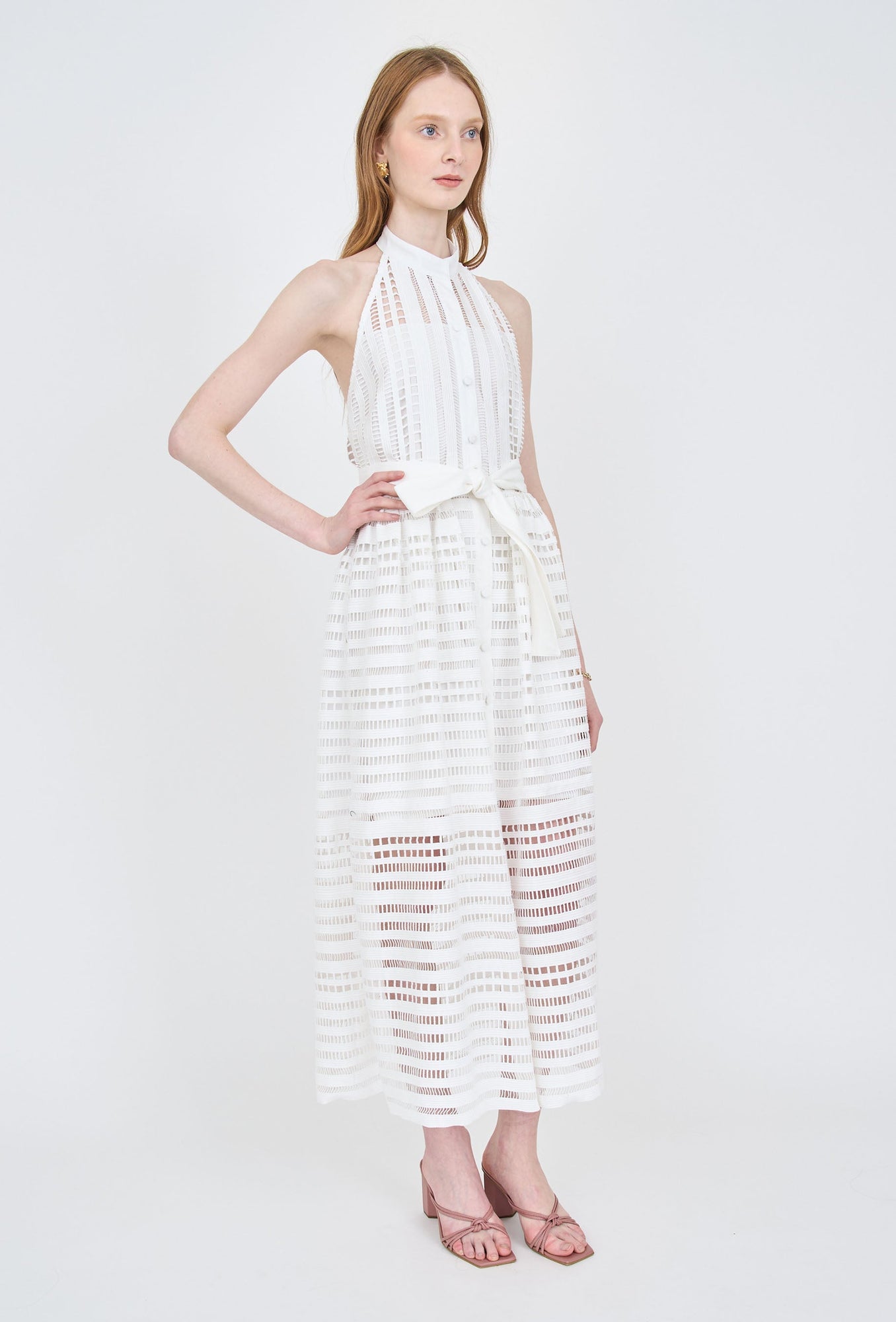 Phoebe Dress - White