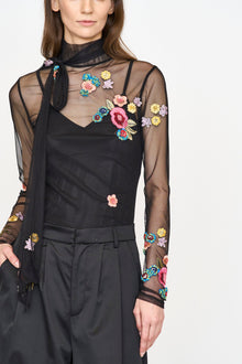 Ginny Top - Black Combo